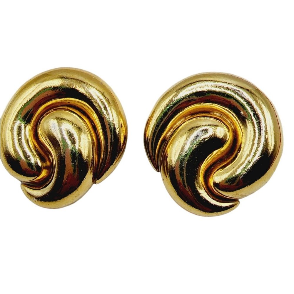 Vintage Signed Ciner Clip Earrings (A1280)
